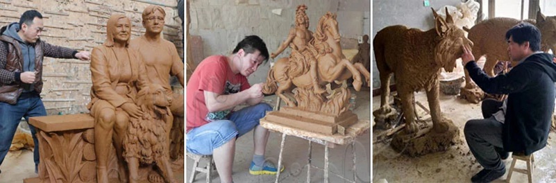 Мастера глиняных форм