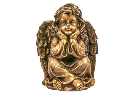 Дарить статуэтку ангела из бронзы для дома
