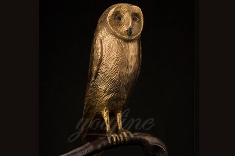 Под заказать скульптура совы из бронзы в скульптуре для дома
