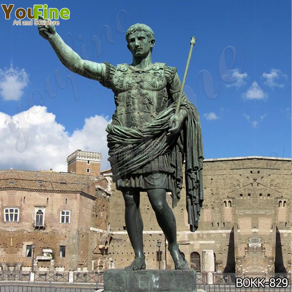 Большая бронзовая статуя императора Августа Цезаря реплики поставщиков BOKK-829