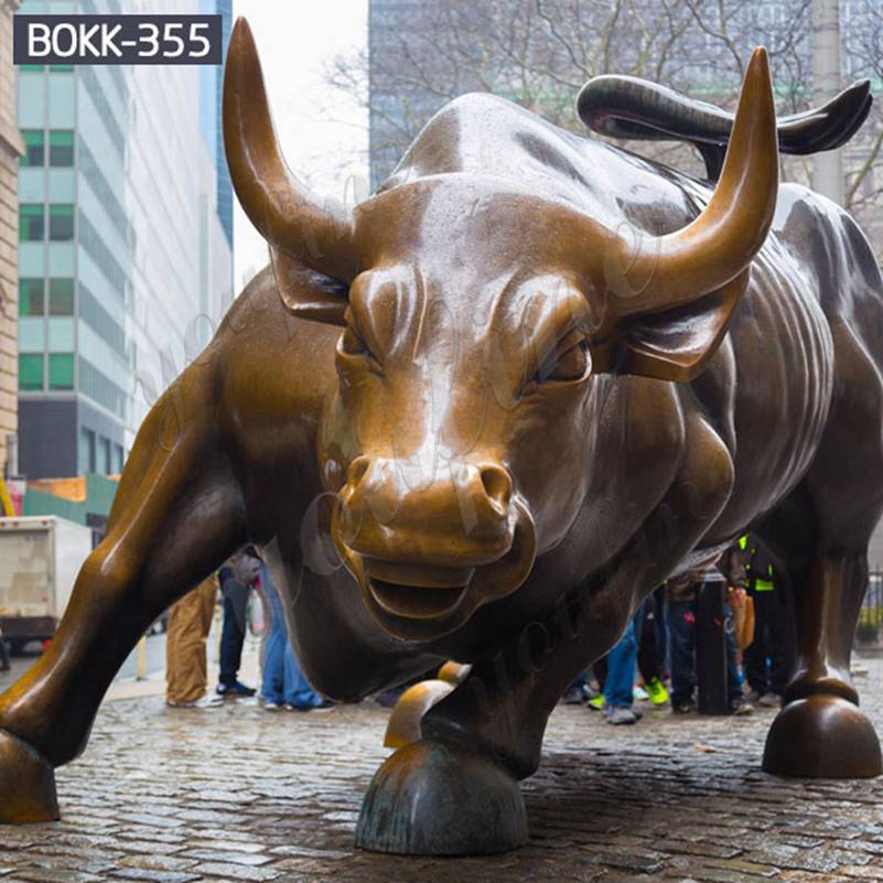 Купите большую бронзовую статую быка с Уолл-Стрит для продажи