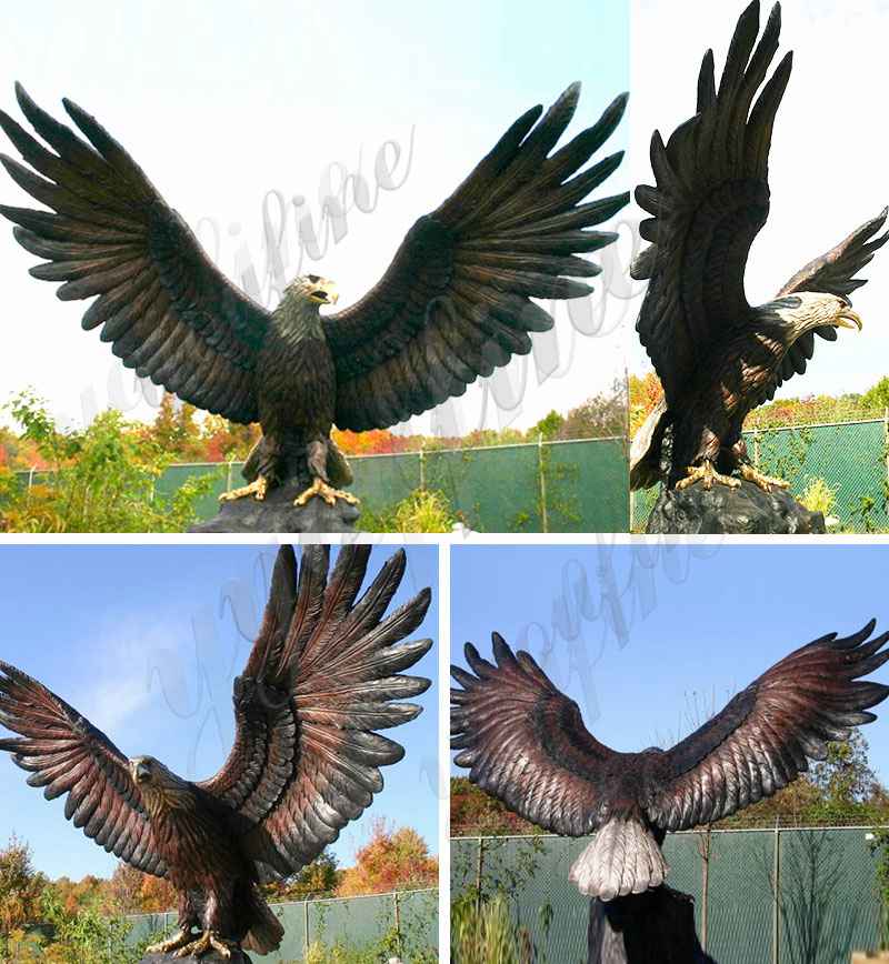 бронзовые скульптуры орла