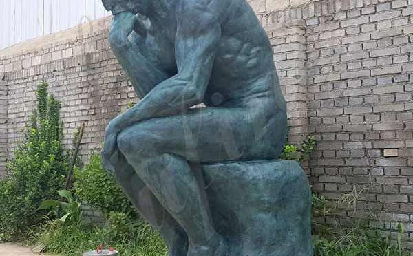 Знаменитый Роден Мыслитель бронзовая статуя реплика для продажи