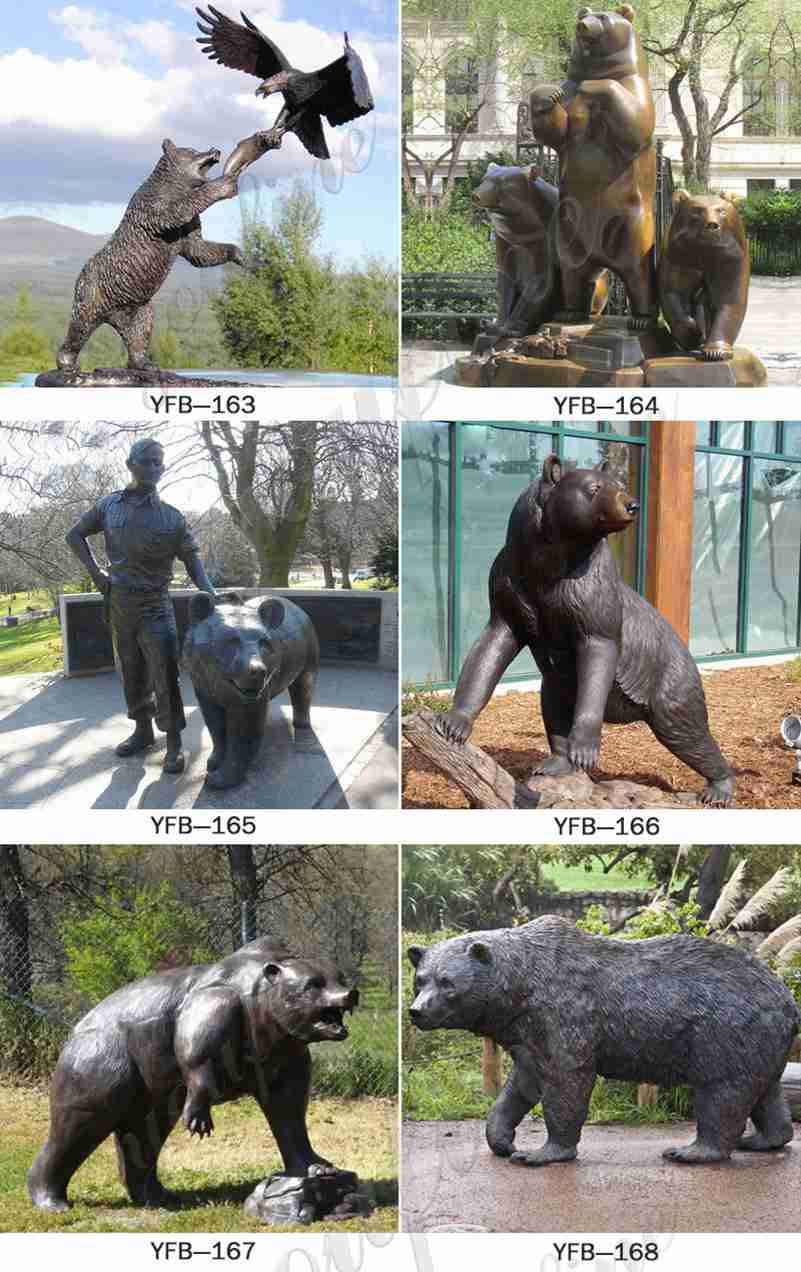 статуи медведя в натуральную величину для продажи