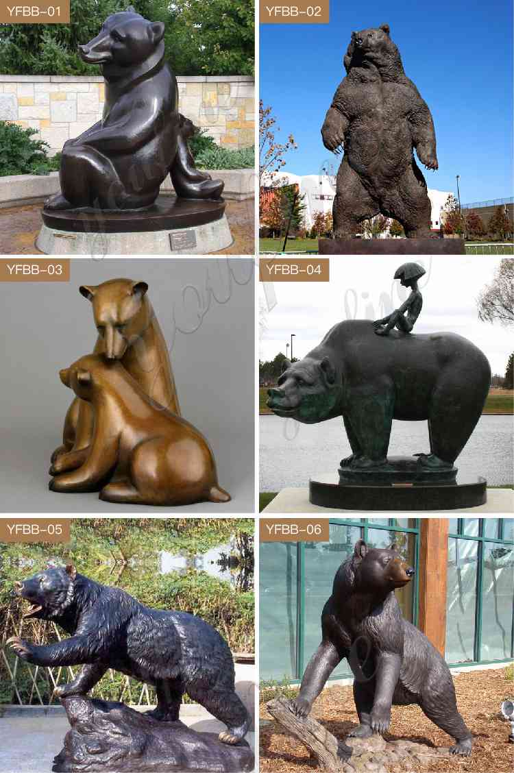 статуи медведя в натуральную величину для продажи