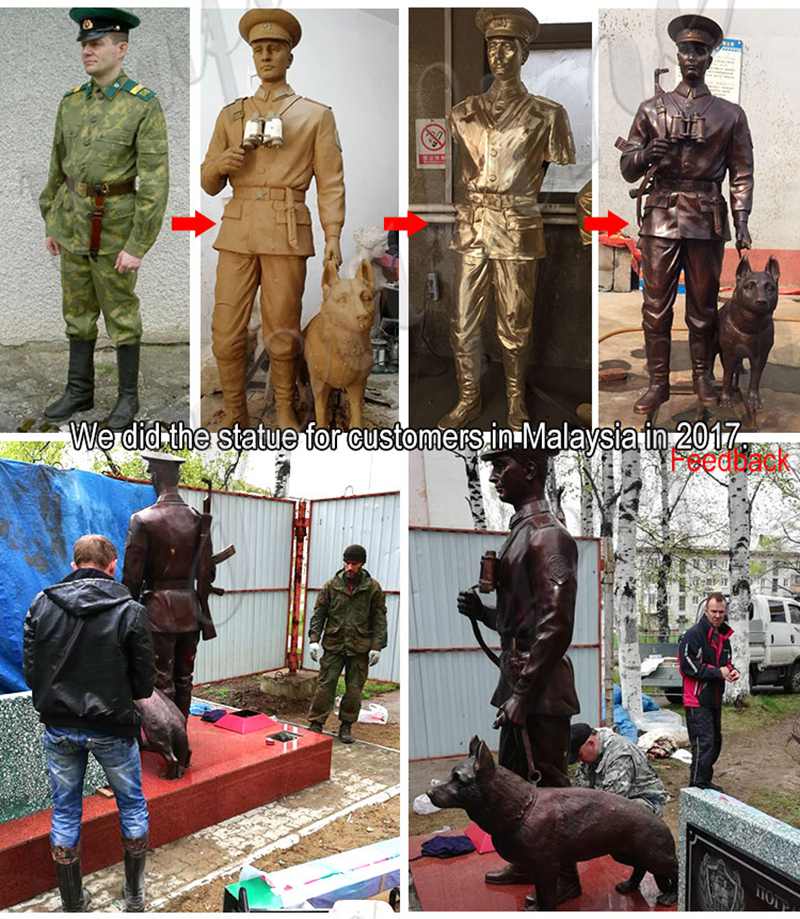 наружные военные статуи для продажи