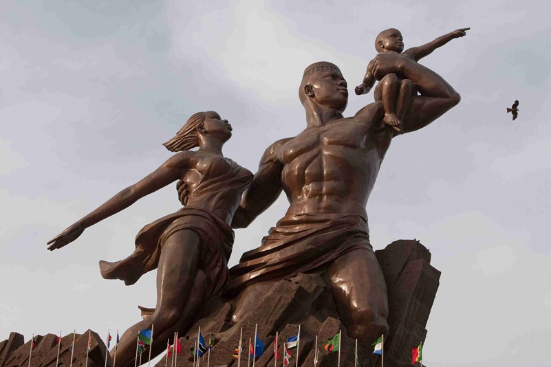 African Renaissance Monument in Dakar